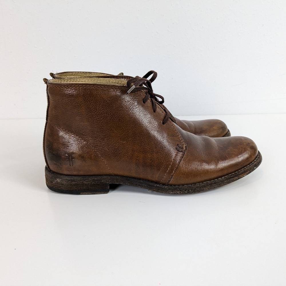 Frye Philip Chukka Oxfords Leather Ankle Boot